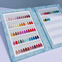 Nouveau design 2026 KINNCO Présentoir magnétique pour nail art, Carte d'affichage de couleurs pour vernis à ongles et gels, Tableau de test de couleurs pour salon de manucure