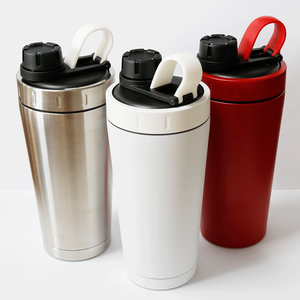 Bouteille <span class=keywords><strong>shaker</strong></span> de sport 304 personnalisable, thermos, disponible en 18 à 24 once, en acier inoxydable, étiquette privée, isolée, avec logo personnalisé - Product Image 5