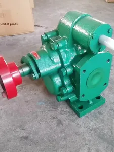 Pompa a Ingranaggi per Olio Greggio in Acciaio Inox Autolubrificante Elettrica a Bassa Pressione con Valvola di Scarico Pressione per Diesel - Product Image 2