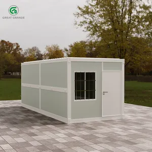 Fold Out House Container Hotel Room Fast Assemble Container House Factory Provide Cheap Prefabricated Mobile Office