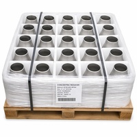 Réducteur de tuyau concentrique sans soudure en acier au carbone haute pression ASTM WPB ANSI B16.9 SCH160 pour système de chaudière de centrale électrique