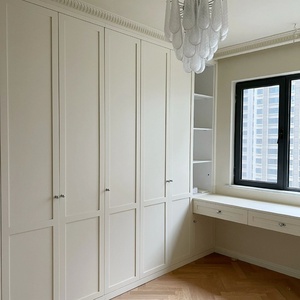 European and American-style Solid Wood Bedroom <b>Wardrobes</b> and Storage <b>Cabinets</b> Made From Eco-friendly Materials - Product Image 4