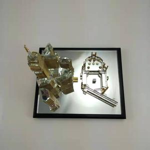 Bán Tháp Đồng Hồ Và Nhà Thờ Hồi Giáo Makkah Thiết Kế Tinh Tế Mô Hình Tòa Nhà Kim Loại Pha Lê - Product Image 2