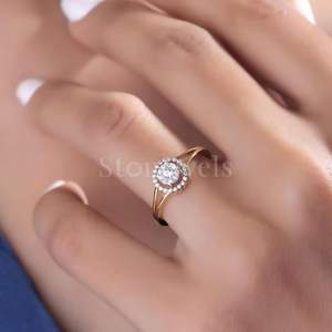 Bagues Michael Diamond Gold par Sleek Stonewels Original Timeless Elegance avec Brilliant Diamond Fine Jewelry - Product Image 4