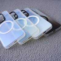 Étui de téléphone magnétique antichoc en PC dégradé JOYPORODO B218 pour Xiaomi 15 17 Pro Ultra et Huawei Android