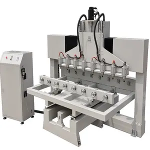 Sản Phẩm Tùy Chỉnh Máy Tiện Cầm Tay Dài 4 Trục 8 Trục Quay Cnc Router Funiture Chân Gỗ Làm Việc Máy Phay