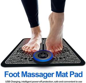 Masajeador de Pies EMS Recargable USB Portátil con Control de Tiempo, Encaja en tu Bolsa de Viaje - Product Image 2