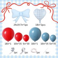 Kit d'arche de guirlande de ballons 3D en latex pour baby shower, révélation du sexe, anniversaire, toile de fond photo, fournitures de décoration de fête