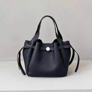 2026 New Women's <b>Handbag</b> Fashion Top Grain Leather Bucket Bag Women's Bucket Bag - Product Image 3
