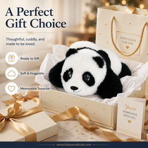 ของเล่นตุ๊กตา AI นุ่มนิ่ม แสดงอารมณ์ด้วยดวงตา มีเสียงพูดโต้ตอบ ปลอดภัย ของขวัญคริสต์มาสสำหรับเด็กเล็กและเด็กโต - Product Image 1