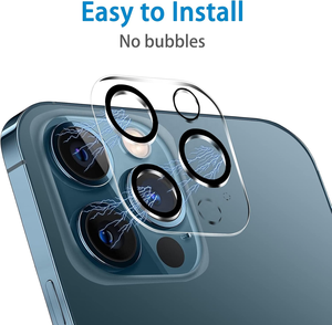 Protecteur d'objectif en acrylique de qualité supérieure, protecteur d'objectif d'appareil photo en verre trempé haute définition pour <span class=keywords><strong>iPhone</strong></span> <span class=keywords><strong>12</strong></span> 13 Series - Product Image 4