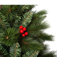 UMIND 2026 Nouvelle Arrivée Sapin de Noël Artificiel en PVC Écologique de Haute Qualité, Aiguilles de Pin Réalistes pour l'Intérieur
