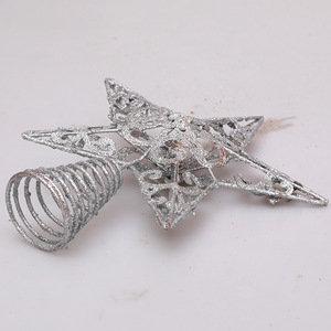 Adorno de Alta Calidad para Árbol de Navidad, Estrella de Cinco Puntas de Hierro, Decoración Ecológica para Navidad, Adorno Navideño para el Hogar - Product Image 3