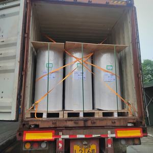 Papel Semibrillante de 80g, Material Jumbo, Rollo Jumbo de Etiquetas Autoadhesivas para Transferencia Térmica de 70g, Material en Bruto para Etiquetas - Product Image 4