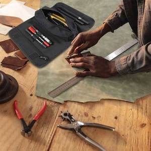 Custom Professional Electrician Carpenter Rolling Repairing <b>Tool</b> Utility <b>Bag</b> High Quality Durable Oxford Roll Hardware <b>Tool</b> <b>Bag</b> - Product Image 4