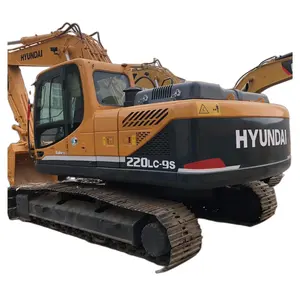 Hyundai220-9 escavadeira hidráulica pequenas escavadeiras pequena escavadeira