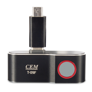 กล้องถ่ายภาพความร้อนสำหรับโทรศัพท์ CEM T-25F ความละเอียด 256x192 อุณหภูมิ -10 องศาเซลเซียส~550 องศาเซลเซียส เครื่องมือวัดอุณหภูมิ T-25F กล้องถ่ายภาพความร้อนสำหรับโทรศัพท์ T-25F - Product Image 4
