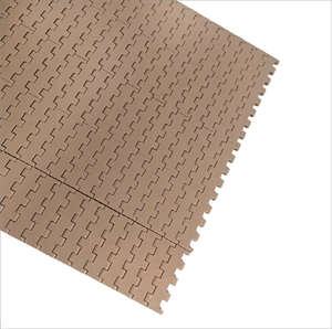 Yüksek kalite 5935 5936 5938 plastik düz üst zincir montaj hattı modüler konveyör bant - Product Image 5