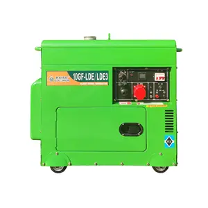 Produsen Generator SHRAISE 8 kw generator diesel super senyap portabel untuk generator starter listrik
