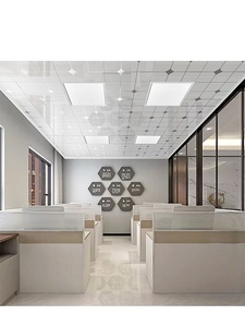 Panel de aluminio cuadrado integrado para techo, precio bajo y la mejor calidad, 600x600, conjunto completo para oficina, autoinstalable. - Product Image 2