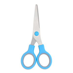 Stainless Steel Student Office Scissors Small 130mm Round Tip For <b>Paper</b> Craft Cutting Tools - Product Image 4