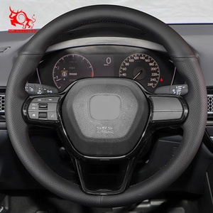 Accesorios para Autos Usados, Funda para Volante Compatible con <span class=keywords><strong>Honda</strong></span> Civic <span class=keywords><strong>EHEV</strong></span> <span class=keywords><strong>HR</strong></span>-<span class=keywords><strong>V</strong></span> CR-<span class=keywords><strong>V</strong></span> - Product Image 5