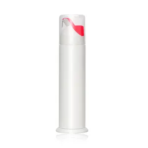 Hot Sale 100ml Global Custom Farbe Airless Zahnpasta Pump Tube Flasche für Zahnpasta