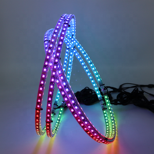 Neue Aluminium-LED-Radringlichter IP68 Wasserdicht Einreihiger Verfolgungseffekt Offroad-Autoreifen 15,5 Zoll Herkunft Guangdong - Product Image 3