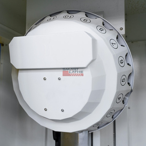 Pusat Mesin <span class=keywords><strong>CNC</strong></span> Vertikal BT30 Kecepatan Tinggi dengan 20000rpm, Spindle 5.5KW dan Magazen 21 Alat - Product Image 5