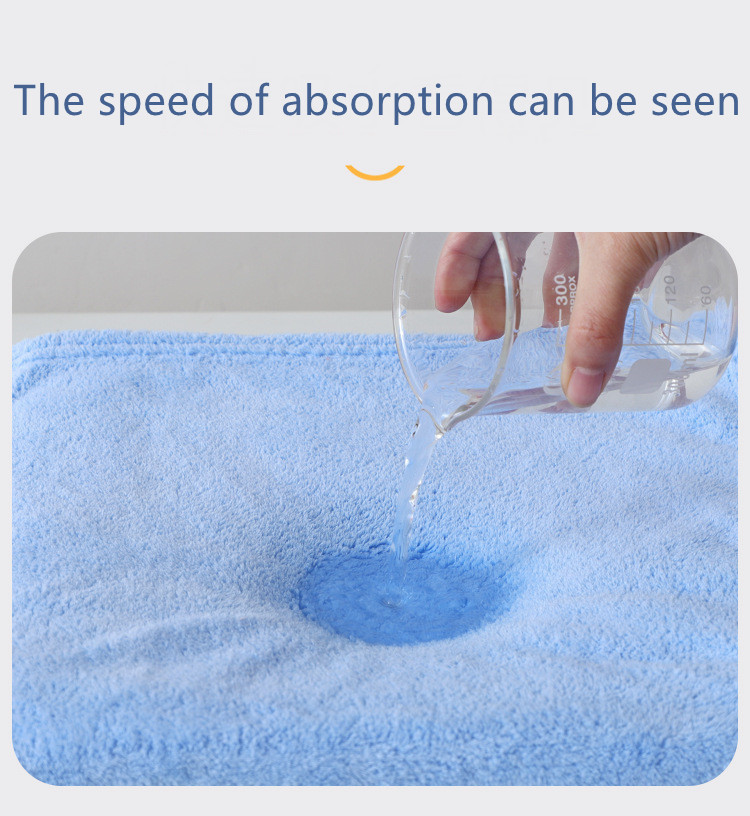 Super Soft Hooded Baby Bath Towel – Coral Fleece Bath Wrap - View 2