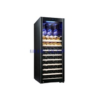 Réfrigérateur à vin intégré avec air chaud et refroidissement par compresseur Réfrigérateurs à vin en gros