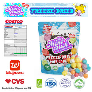 Venta al por mayor a granel Gummi Sweet <span class=keywords><strong>Gummy</strong></span> Candy liofilizado <span class=keywords><strong>Halal</strong></span> vitamina C sabor a fruta empaquetado en bolsas - Product Image 4