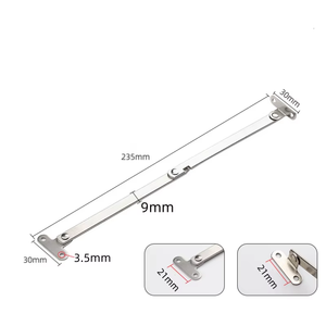 Stainless Steel <b>Light</b> Gray Modern Simple Double-Fold Support Rod Cabinet Door <b>Pull</b> <b>Handle</b> Movable Shelf Bracket Folding <b>Pull</b> - Product Image 2