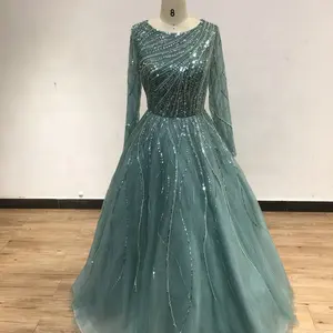 Женское вечернее платье с 2024 рукавом
