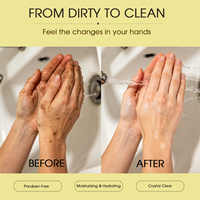 Gel Douche Bio Exfoliant et Hydratant Quotidien pour le Corps – Savon Liquide Nourrissant pour les Mains – Produits de Soin Corporel Très Demandés