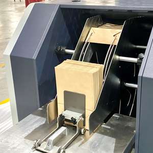 Máquina Automática para Hacer Cajas de Almuerzo de Papel, Vasos, Bandejas y Bolsas de la Marca ROKIN, Máquina para Hacer Bolsas de Papel Kraft con Válvula de Cemento - Product Image 2