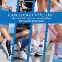 Chaussettes de compression personnalisables avec logo, chaussettes de sport pour la course à pied, chaussettes de compression pour hommes et femmes, confortables et respirantes