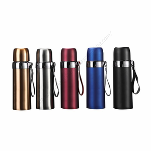 Vente en gros de gobelets à eau personnalisés BB074, cadeau promotionnel, gourde en acier inoxydable, bouteille de sport d'extérieur - Product Image 1