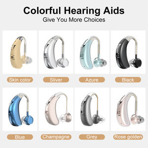 <span class=keywords><strong>Bte</strong></span> เครื่องช่วยฟังแบบชาร์จไฟได้, เครื่องขยายเสียงผู้สูงอายุไม่รุนแรงการสูญเสียการได้ยินหูอื้อดูแลเสียงรบกวนต่ำเอาต์พุตแบบอะนาล็อก - Product Image 2