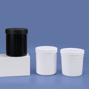 Botol Plastik HDPE Food Grade Mulut Lebar 150ml hingga 1L dengan Tutup Sekrup dan Sumbat Dalam, Botol Plastik Putih untuk Kemasan Bubuk - Product Image 4