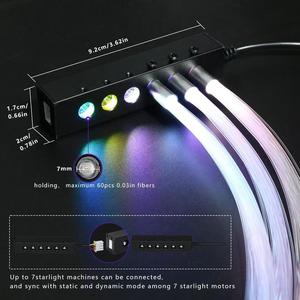 <strong>LED</strong> Roof Car Ceiling Headliner <strong>Star</strong> <strong>Light</strong> Kit Remote Control Fiber Optic <strong>Light</strong> for Car - Product Image 1