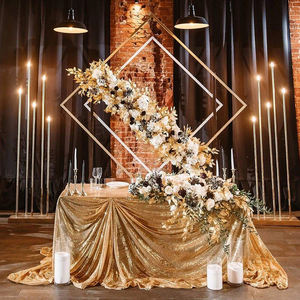 Mantel DE BODA redondo de Navidad de lujo al por mayor mantel de Navidad de ganchillo con lentejuelas - Product Image 5