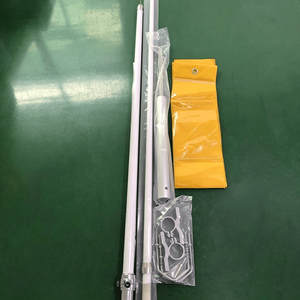 Antenne de base Triband Omni en fibre de verre pour répéteur radio, antenne de station de base HF/VHF/UHF SDdiamond V2000 avec So239 - Product Image 5