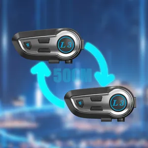 NoiseCancelling-auriculares para casco, intercomunicador con otros accesorios para motocicleta, micrófono, intercomunicador Bluetooth