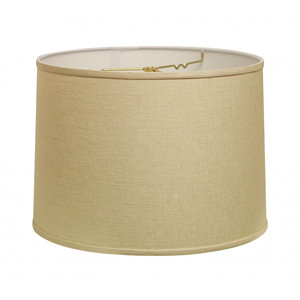 HMS 14 \ "pergamena Beige retro del passato paralume in lino a tamburo eleganti cover e sfumature - Product Image 3
