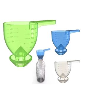 Tasses à mesurer en plastique durables, outil de cuisine pour la pâtisserie, entonnoir léger - Product Image 2