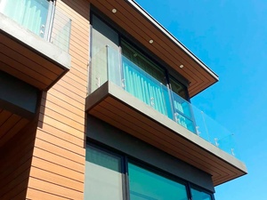 Matériaux de construction Revêtement extérieur Maisons préfabriquées Extérieur WPC Façade murale Panneau Bois Plastique Revêtement <span class=keywords><strong>composite</strong></span> - Product Image 5