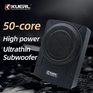 Wholesale new design 8 inch 800W uactive pieces under seat car slim active subwoofer speaker for universal cars