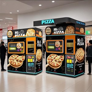 Fabricants de distributeur automatique de pizza en libre-service intelligent entièrement automatique avec fonction SDK - Product Image 1