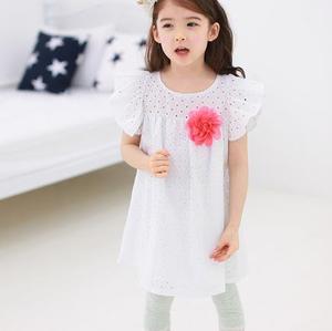 Últimos Diseños de Vestidos 2016 con Estampado de Ciervo, Vestidos Americanos para Niñas - Product Image 3